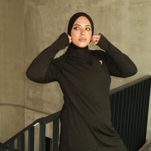 Flow Modest – Hijab Active Tee Black