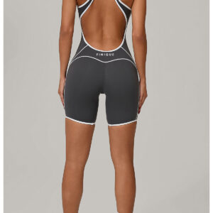 Empower Seamless One-Piece – Gray Contrast Edition