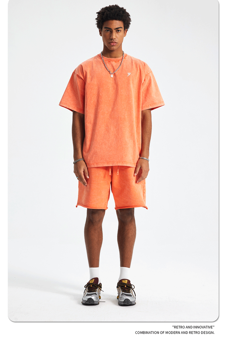 Core Ease – Oversized Unisex Set Orange
