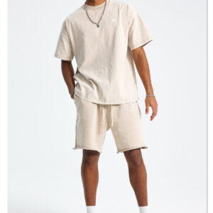 Core Ease – Oversized Unisex Set Beige