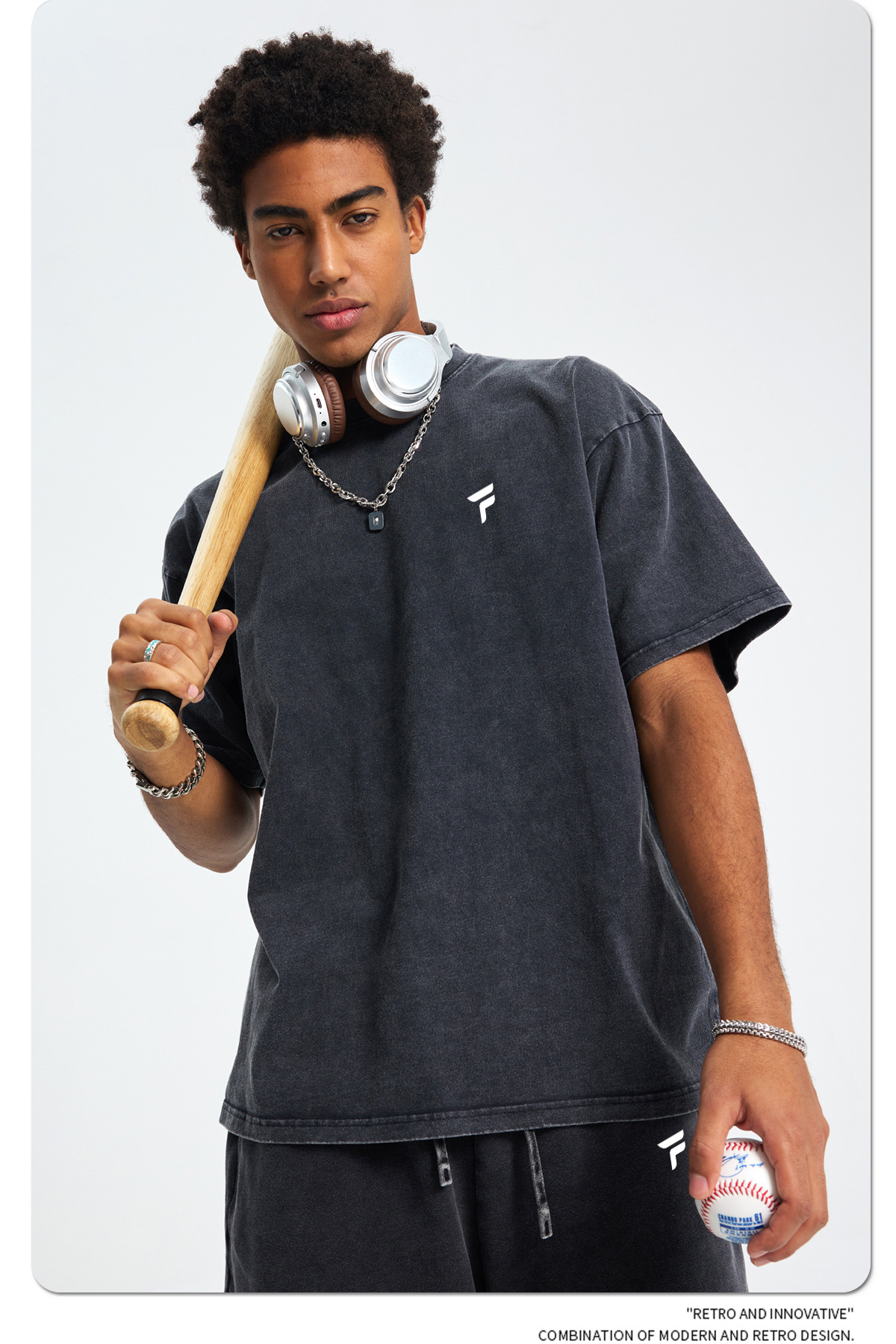 Core Ease – Oversized Unisex Set Dark Gray - Image 2